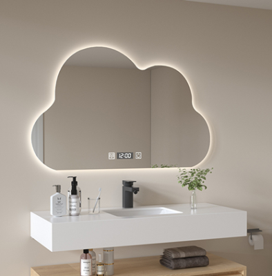 مرآة LED بتصميم سحابة